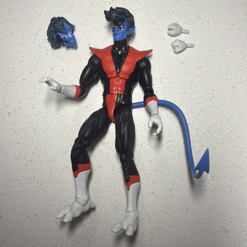 Marvel Legends Nightcrawler lose Actionfigur komplett mit Zubehör
