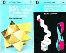 Mathematical Puzzles &Diversions+More Mathematical Puzzles & Diversions-2Books  