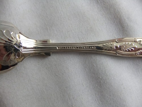 Silver Plated EPNS A1 Butlers Sheffield Kings Pattern 6 x Coffee Spoons 11 cm - Picture 7 of 8