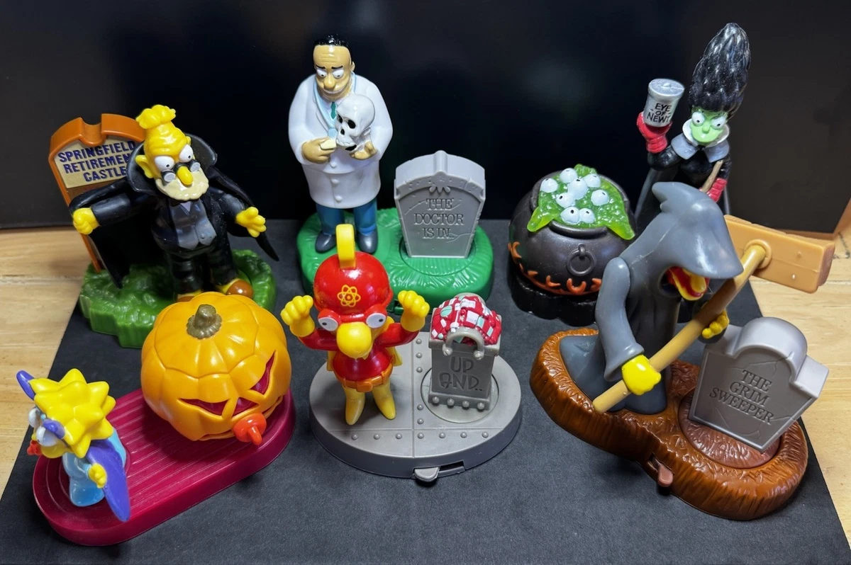 Игрушки Burger King The Simpsons Fast Food & Cereal - огромный