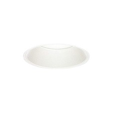 JUNO LIGHTING J6RLTRIM DB WWH RcssdDwnltTrim,6in,Wht/Blk,Bffl,SrsJ6RL 45DL73