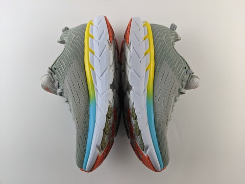 Hoka One One Clifton 5 klassischer grauer Mesh-Sportschuh für Damen US 7 - Bild 6 von 17