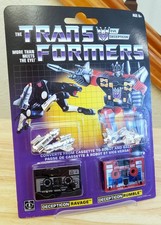 PRISTINE NEW SEALED Transformers G1 Reissue Rumble & Ravage WALMART EXCL. 2017