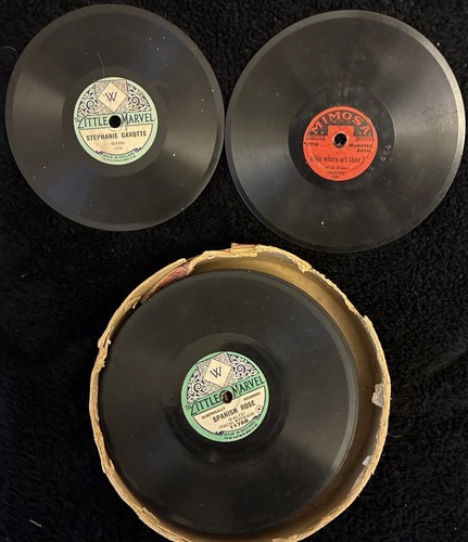 JOB LOT 20 x 1920s VINYL 5.5" SINGLES RECORDS LITTLE MARVEL & MIMOSA MUSIC - Bild 3 von 3