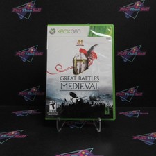 Refurbished History Channel Great Battles Medieval Xbox 360 Complete  - Excell..