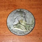 1961 Half Dollar 90% Silver Franklin Philadelphia mint