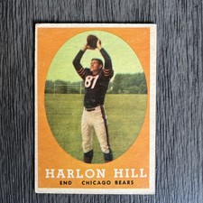 1958 Topps Harlon Hill #80 Chicago Bears