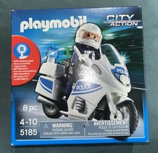 Playmobil City Action Police Motorcycle 5185
