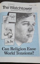 The Watchtower 1982 Hardcover Book Great Condition Jehovah Witness 