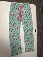 Bobbie Brooks Sleepwear Llama Hearts Pajama Pants (Size Small)