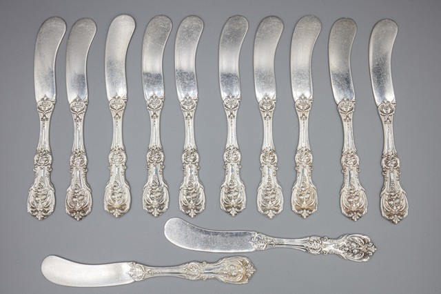 s Francis I-Reed /& Barton Sterling Flat Handle Butter Spreader