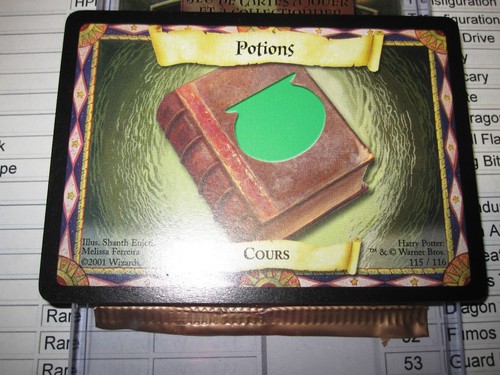 HARRY POTTER TRADING CARD GAME TCG CARTES NEUVES SET DE BASE FRANCAIS AU CHOIX - Bild 64 von 68