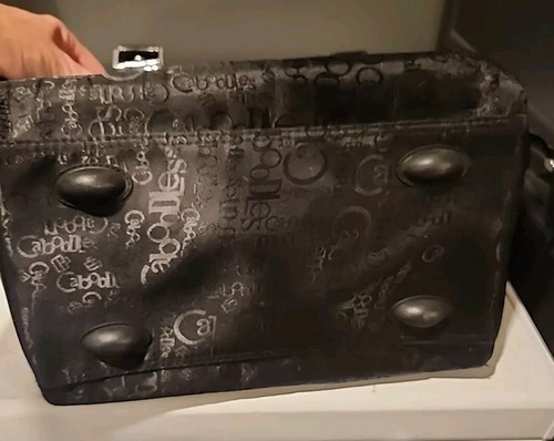 Caboodles ENVY große schwarze Reise Make-up Etui Arzttasche rosa Tupfenfutter - Bild 5 von 12