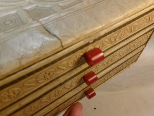 Vintage Durand Chicago 3 Drawer Jewelry Trinket Box - Picture 8 of 11