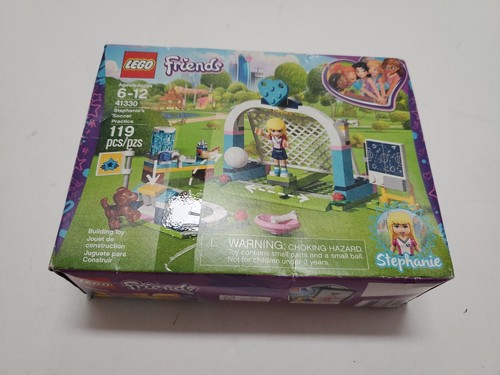 Lego Friends 41330 Stephanie's Soccer Practice Complete DAMAGED BOX, SEALED BAGS - Picture 1 of 12