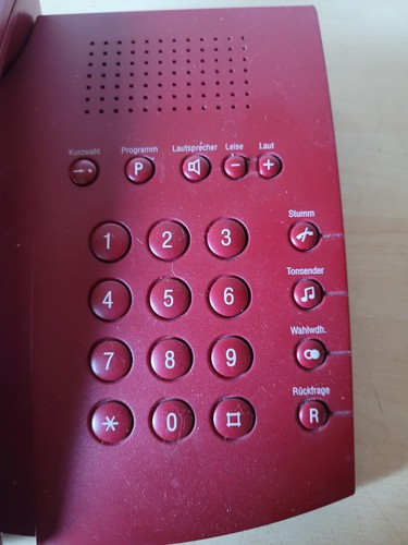 Festnetztelefon mit Tasten - Retro - Zdjęcie 2 z 4