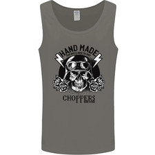 Handmade Choppers Biker Motorcycle Bike Mens Vest Tank Top