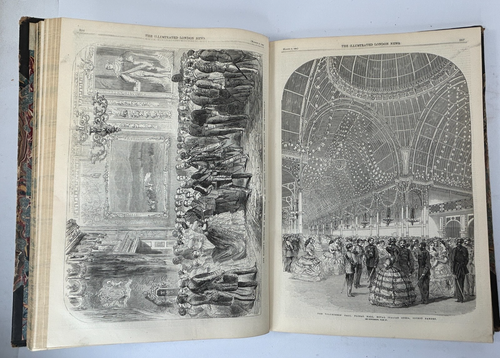 Bound Magazine: Illustrated London News: January to June 1860 - Picture 8 of 14