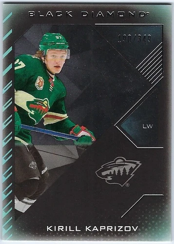 2021-22 Upper Deck Black Diamond Kirill Kaprizov 190/349 #BDB-KK Minnesota Wild