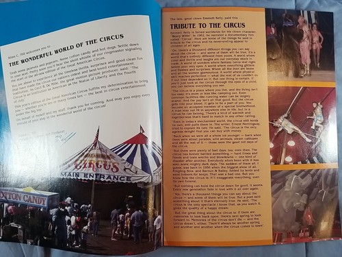 Vintage 1989 Allen C Hill’s Great American Circus Souvenir Program & Magazine - Picture 2 of 7