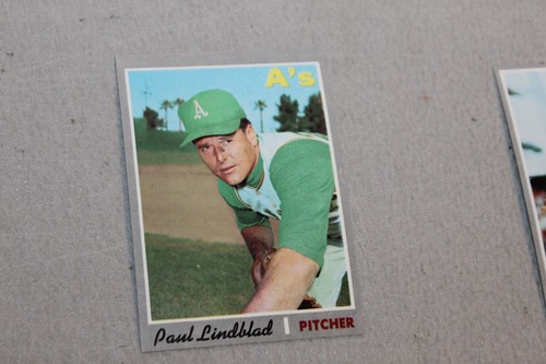 1970 Topps Baseball Card Complete Finish Fill Your List Set U-Pick #251-670 - Picture 281 of 475