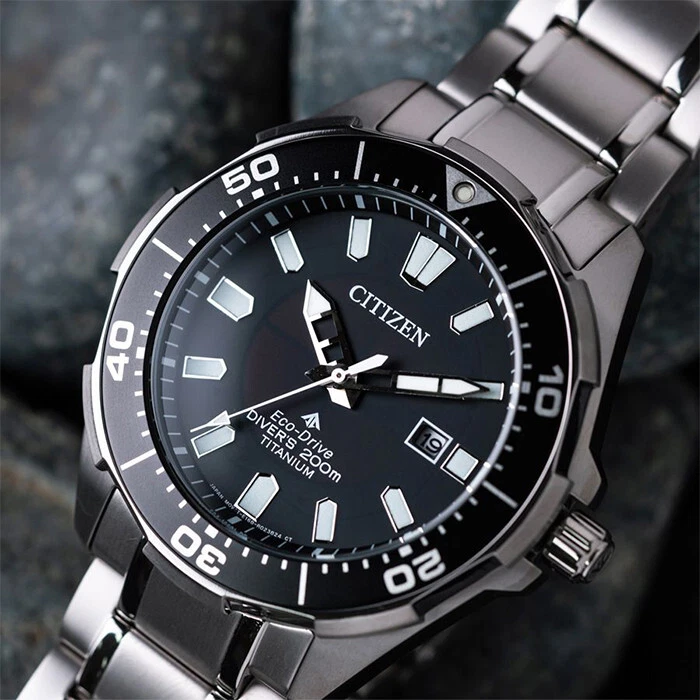 Orologio Citizen Promaster Eco-Drive 200M Super Titanio BN0200-81E Riv. Autoriz. - Immagine 4 di 4