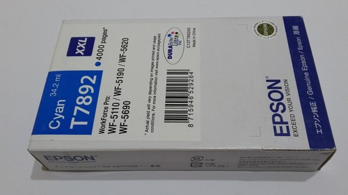 Original Epson Tinten CMYK T7891 T7892 T7893 T7894 XXL WF-5150 5190 5620 5690 - Bild 5 von 33
