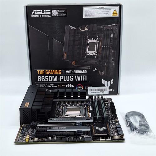 ASUS TUF GAMING B650M-PLUS WIFI AM5 (LGA 1718) mATX motherboard -NOT WORKING-