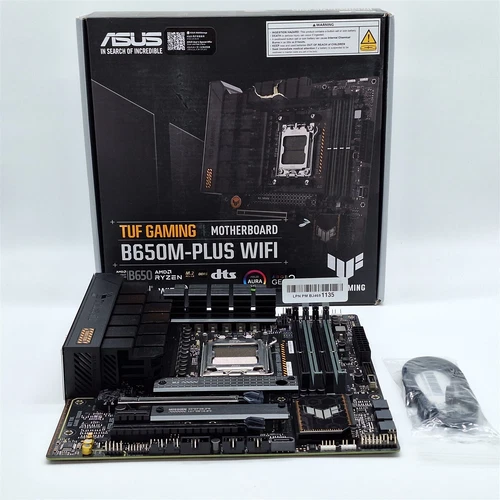ASUS TUF GAMING B650M-PLUS WIFI AM5 (LGA 1718) mATX motherboard -NOT WORKING-