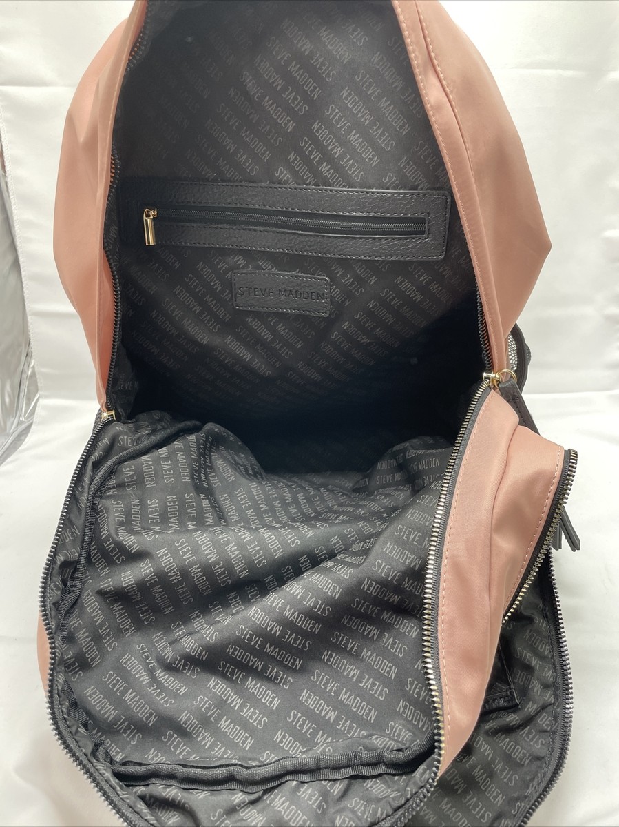 Steve Madden Dusty Rose Backpack (Like New) Steve Madden Pink (dusty rose) Backpack Book Bag Gently Used  main image 2