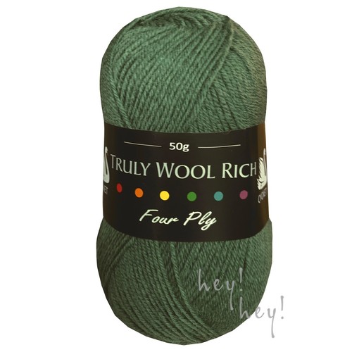Cygnet TRULY WOOL RICH SOCK Yarn 4 ply Knitting Crochet Print 50g 100g Ball - Picture 21 of 36