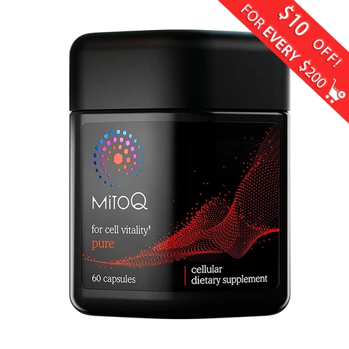 MitoQ ® 5mg CoQ10 Antioxidant  60 Capsules Free Shipping from New Zealand