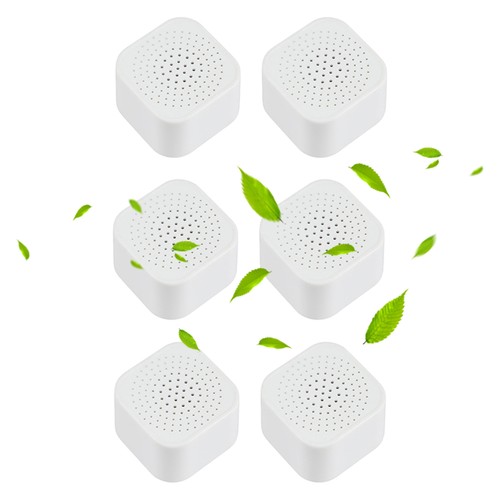 Refrigerator Deodorizer 6PCS Natural Activated Charcoal Fridge Odor Eliminator