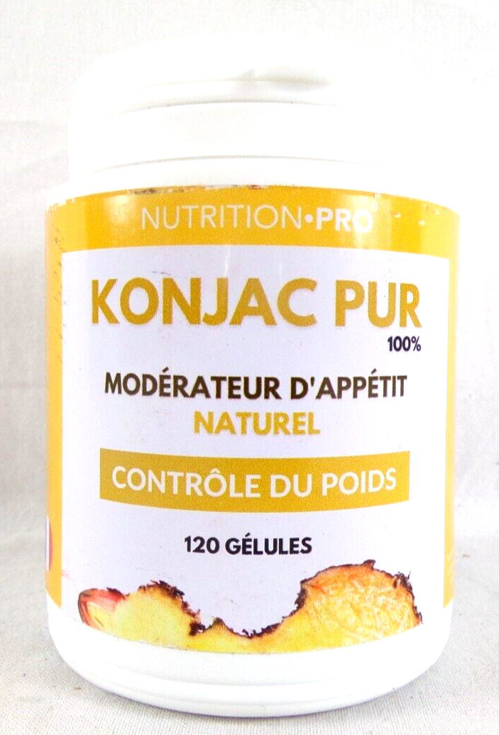 NUTRITION PRO KONJAC PUR CONTROLE DU POIDS 120 GELULES - 05/2025
