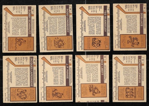 1973-74 OPC O PEE CHEE NHL HOCKEY CARD LIGHT WHITE BEIGE BACK 1-132 SEE LIST - Picture 146 of 492