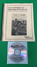 Laser Technology QucikMap 3D Software CD & User Guide, CSI, Impulse
