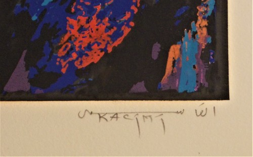 Mohammed Kacimi vintage L.E 1/25 hand numbered and signed - Picture 4 of 6