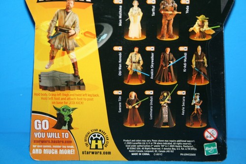 STAR WARS 2005 MINT ON CARD REVENGE OF THE SITH BEN ANAKIN CLONES JEDIS FIGURES - Picture 56 of 161