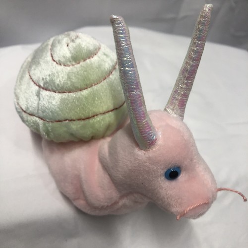 Swirly die Schnecke! Vintage 1999 Beanie Baby Retired MWMT With Tag Protector - Bild 3 von 4