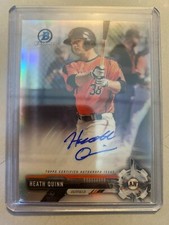 A11,346 - 2017 Bowman Chrome Prospect Refractors #CPAHQ Heath Quinn Auto/499