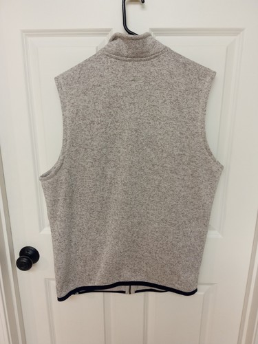 New England Patriots Full Zip Vest Sz Large NFL Football - Bild 6 von 10