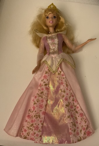 Disney Princesa Mágica Hada Luces Muñeca Bella Durmiente Cabello Rubio 2008 - Imagen 3 de 9