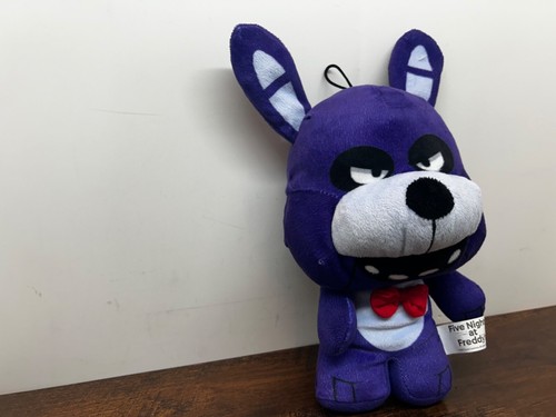 Five Nights at Freddy's Nightmare Bonnie Rabbit Stuffed Animal 12” Purple Plush - Picture 3 of 8