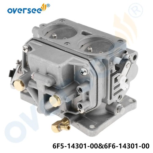 6F5-14301-00 6F6-14301-00-00 Carburetor Assy For Yamaha 40HP J 2-Stroke Outboard - Picture 5 of 5