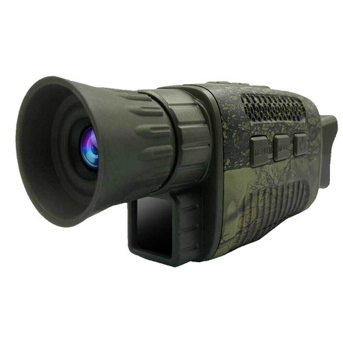4K HD IR Night Vision Monocular Goggle Hunting 5X Digital Zoom Day/Night Camera - Picture 15 of 21