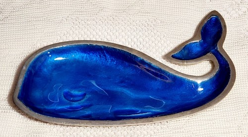 Mikasa Celebrations Wal Schmuck Schale Aluminium mit blauer Emaille Deko Indien - Bild 3 von 8