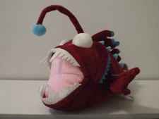 12" Semirealistic "Alvin The Anglerfish" Deep Sea Fish Plush (Adore Plush Co.)