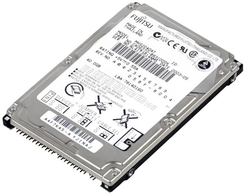 Disque Dur Fujitsu MHS2040AT 40GB 4200U/Min 2MB Cachette Ata Ide 2.5 " Pouces - Bild 1 von 3