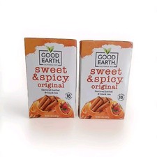Good Earth Herbal  Black Tea Blend Sweet and Spicy -18 Tea Bags Exp:10/25 P2