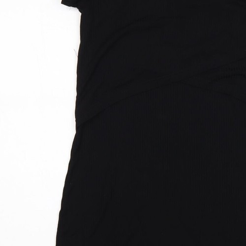 Mamalicious Womens Black Viscose Blend Pencil Dress Size M - Picture 9 of 12